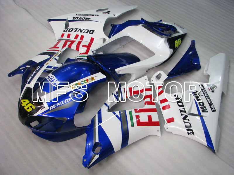 Yamaha YZF-R1 1998-1999 Injection ABS Fairing - FIAT - Blue White - MFS3407 - Fairings Kit