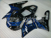 Yamaha YZF-R1 1998-1999 Injection ABS Fairing - Flame - Black Blue - MFS3412 - Fairings Kit