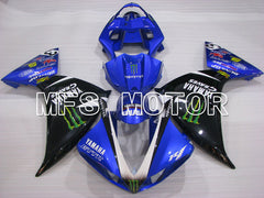 Yamaha YZF-R1 2009-2011 Injection ABS Fairing - Monster - Black Blue - MFS3414 - Fairings Kit
