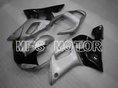 Yamaha YZF-R6 1998-2002 Injection ABS Fairing - Factory Style - Black Silver - MFS3498 - Fairings Kit