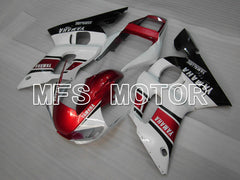 Yamaha YZF-R6 1998-2002 Injection ABS Fairing - Factory Style - Red White - MFS3573 - Fairings Kit