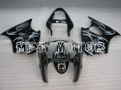 Kawasaki NINJA ZX6R 2000-2002 Injection ABS Fairing - Others - Black White - MFS3641 - Fairings Kit