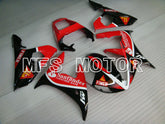 Yamaha YZF-R6 2005 Injection ABS Fairing - Santander - Black Red - MFS3645 - Fairings Kit