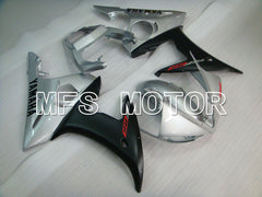 Yamaha YZF-R6 2003-2004 Injection ABS Fairing - Factory Style - Silver Black Matte - MFS3662 - Fairings Kit