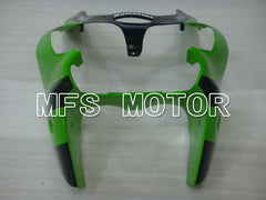 Kawasaki NINJA ZX6R 2000-2002 Injection ABS Fairing - Monster - Black Green - MFS3688 - Fairings Kit