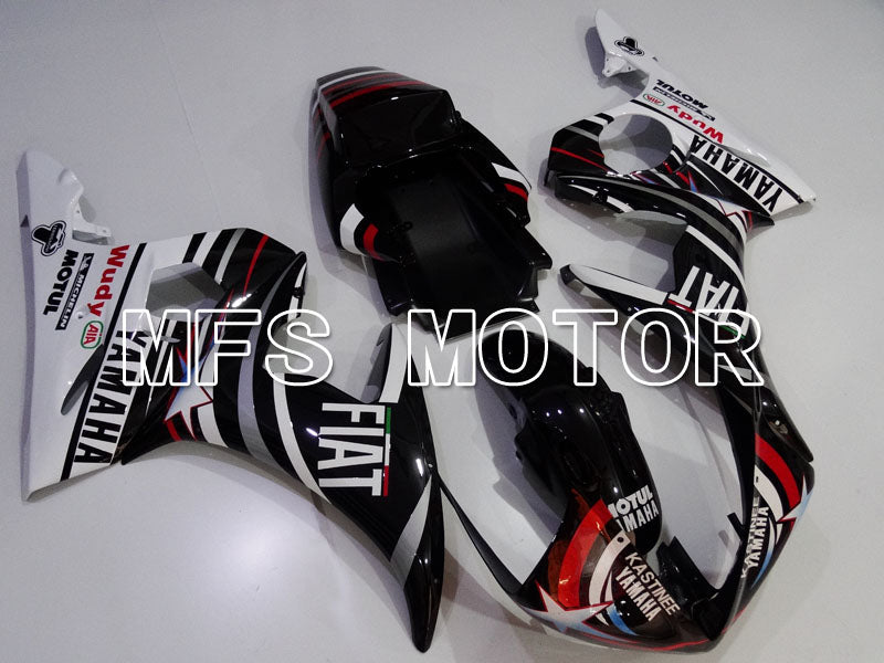 Yamaha YZF-R6 2005 Injection ABS Fairing - FIAT - Black White - MFS3754 - Fairings Kit