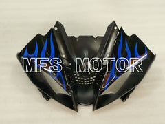 Yamaha YZF-R6 2008-2016 Injection ABS Fairing - Flame - Blue Black - MFS3886 - Fairings Kit