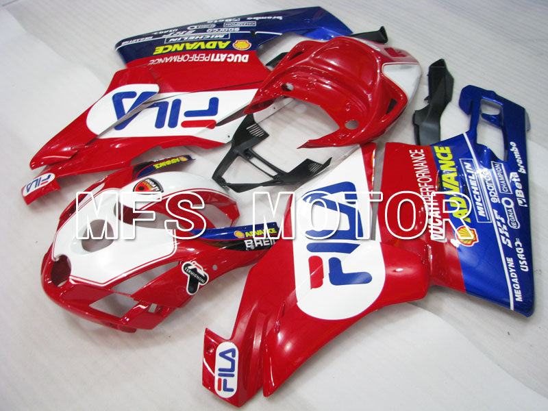 Ducati 749 / 999 2003-2004 Injection ABS Fairing - FILA - Red White - MFS4011 - Fairings Kit