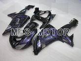 Kawasaki NINJA ZX10R 2006-2007 Injection ABS Fairing - Flame - Black Purple - MFS4027 - Fairings Kit