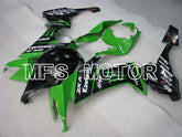 Kawasaki NINJA ZX10R 2008-2010 Injection ABS Fairing - Monster - Black Green - MFS4045 - Fairings Kit