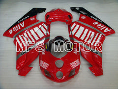 Ducati 749 / 999 2005-2006 Injection ABS Fairing - Alice - Red White - MFS4084 - Fairings Kit