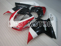 Ducati 848 / 1098 / 1198 2007-2011 Injection ABS Fairing - Factory Style - Black Red - MFS4152 - Fairings Kit