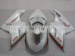 Ducati 848 / 1098 / 1198 2007-2011 Injection ABS Fairing - Factory Style - Red White - MFS4162 - Fairings Kit