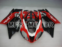 Aprilia RSV 1000 R 2004-2009 ABS Fairing - Factory Style - Black Red - MFS4340 - Fairings Kit