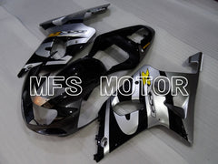 Suzuki GSXR1000 2000-2002 Injection ABS Fairing - Factory Style - Black Silver - MFS4375 - Fairings Kit