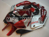 Yamaha YZF1000R 1997-2007 ABS Fairing - Factory Style - Red wine color Silver - MFS4393 - Fairings Kit