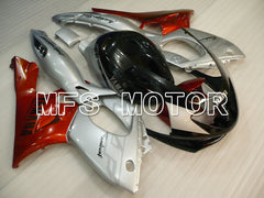 Yamaha YZF-600R 1997-2007 Injection ABS Fairing - Factory Style - Red wine color Black Silver - MFS4448 - Fairings Kit
