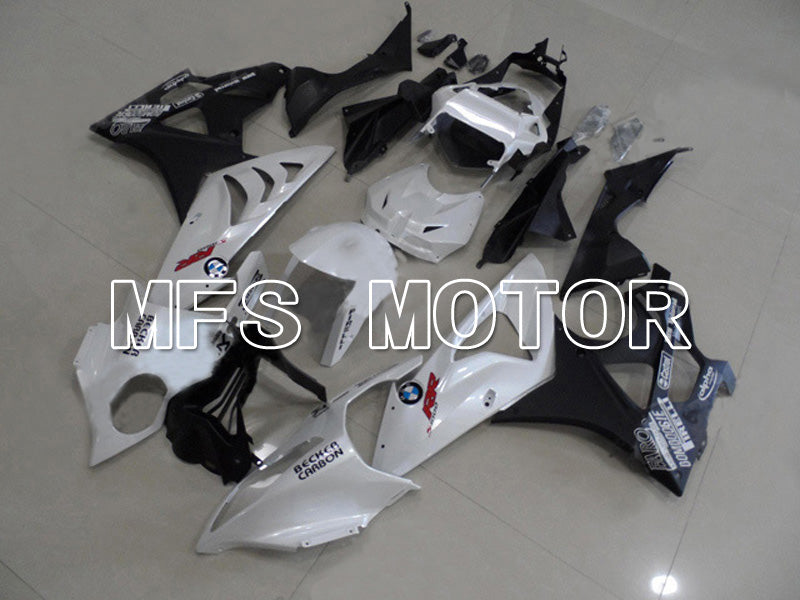 BMW S1000RR 2009-2014 Injection ABS Fairing - Factory Style - Black White - MFS4494 - Fairings Kit