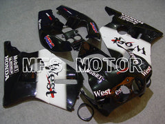Honda CBR 400RR NC23 1988-1989 ABS Fairing - West - White Black - MFS4611 - Fairings Kit