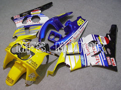 Honda CBR 400RR NC29 1990-1999 ABS Fairing - Nastro Azzurro - Blue Yellow White - MFS4635 - Fairings Kit