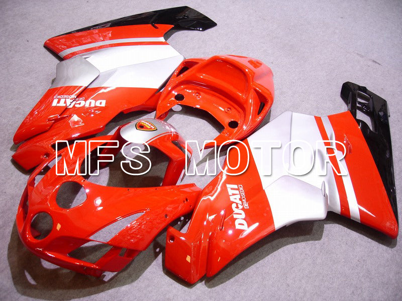Ducati 749 / 999 2003-2004 Injection ABS Fairing - Factory Style - Red White - MFS4650 - Fairings Kit