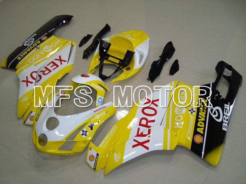 Ducati 749 / 999 2003-2004 Injection ABS Fairing - Xerox - Yellow White - MFS4668 - Fairings Kit