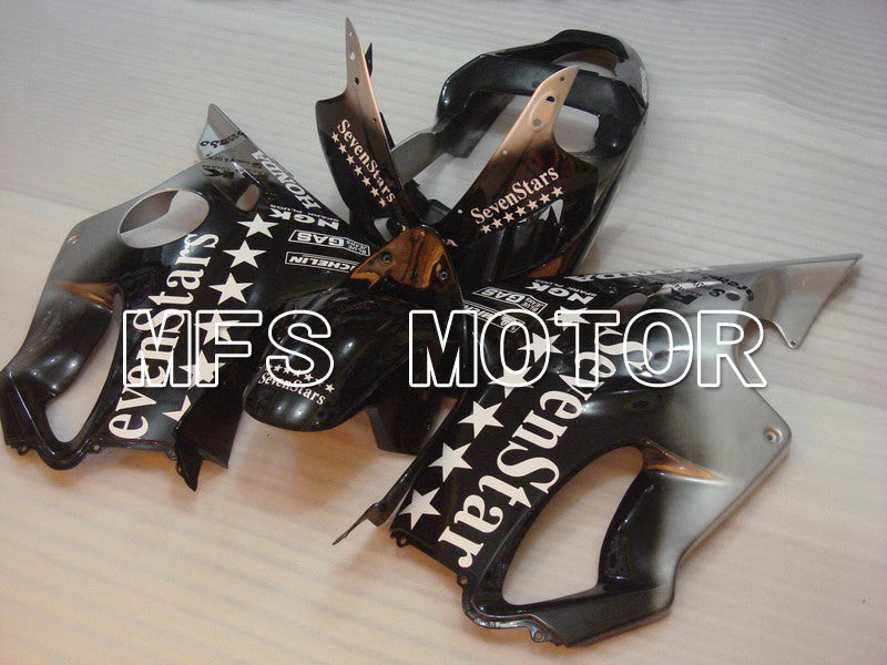 Honda CBR600 F4i 2001-2003 Injection ABS Fairing - SevenStars - Black Silver - MFS4749 - Fairings Kit