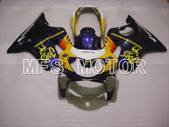 Honda CBR600 F4 1999-2000 Injection ABS Fairing - Camel - Blue Yellow - MFS5040 - Fairings Kit