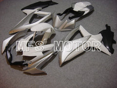 Suzuki GSXR600 GSXR750 2008-2010 Injection ABS Fairing - Factory Style - White Silver - MFS5103 - Fairings Kit