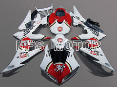 Yamaha YZF-R6 2008-2016 Injection ABS Fairing - Lucky Strike - Red White - MFS5351 - Fairings Kit