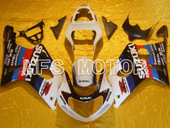 Suzuki GSXR1000 2000-2002 Injection ABS Fairing - MOTUL - Black White - MFS5433 - Fairings Kit