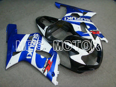 Suzuki GSXR1000 2000-2002 Injection ABS Fairing - Factory Style - Blue White - MFS5447 - Fairings Kit