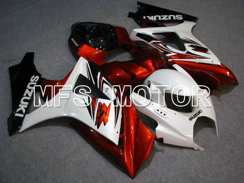 Suzuki GSXR1000 2007-2008 Injection ABS Fairing - Factory Style - Black Red White - MFS5676 - Fairings Kit
