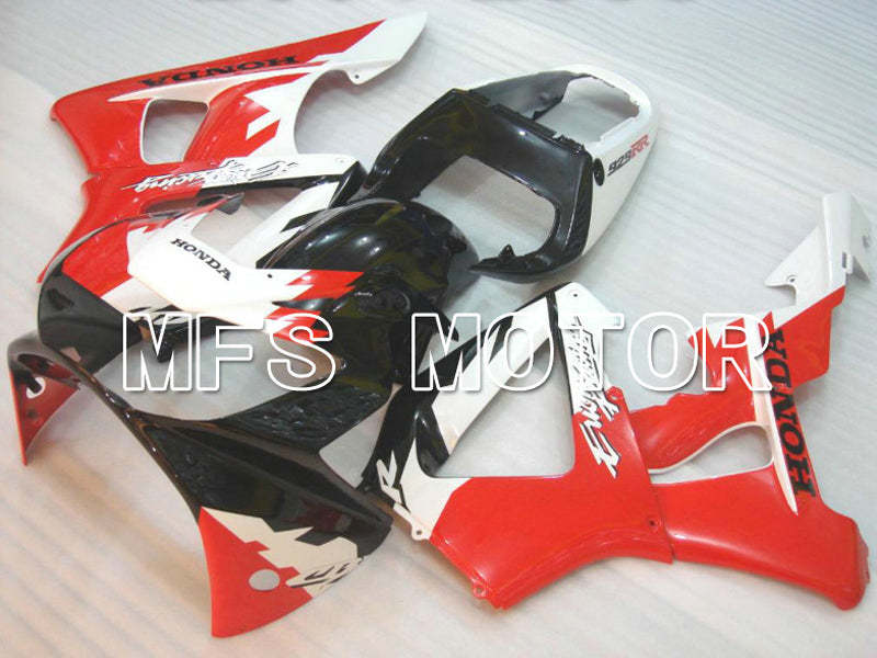 Honda CBR900RR 929 2000-2001 Injection ABS Fairing - Erion Racing - Black White Red - MFS5907 - Fairings Kit