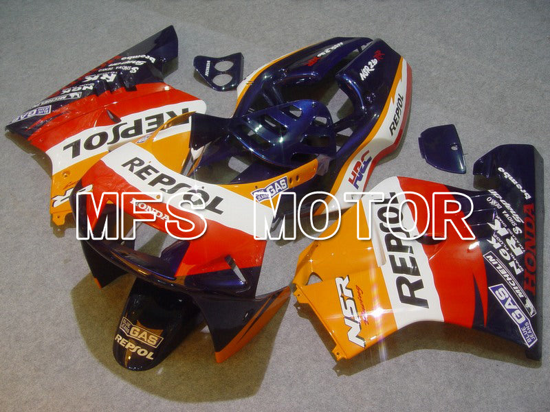 Honda NSR250 MC21 P3 1990-1993 Injection ABS Fairing - Repsol - Red Blue Orange - MFS6246 - Fairings Kit
