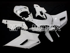 Ducati 848 / 1098 / 1198 2007-2011 Injection ABS Unpainted Fairing - Factory Style - White - MFS6356 - Fairings Kit