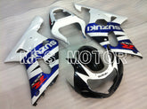 Suzuki GSXR750 2000-2003 Injection ABS Fairing - Factory Style - Black Wihte Blue - MFS7076 - Fairings Kit