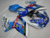 Suzuki GSXR600 GSXR750 2008-2010 Injection ABS Fairing - Rockstar - Blue White - MFS2476 - Fairings Kit
