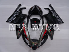 Aprilia RSV 1000 R 2004-2009 ABS Fairing - Factory Style - Black - MFS4306 - Fairings Kit