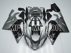 Aprilia RSV 1000 R 2004-2009 ABS Fairing - Factory Style - Black Silver - MFS4478 - Fairings Kit