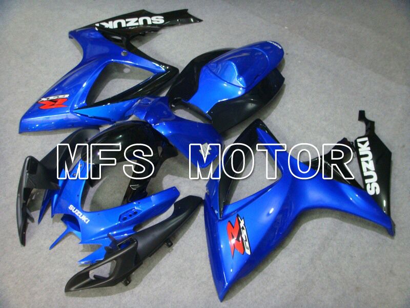 Suzuki GSXR600 GSXR750 2006-2007 Injection ABS Fairing - Factory - Blue Black - MFS4946 - Fairings Kit