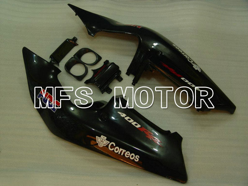 HONDA CBR 250RR MC22 1990-1998 Injection ABS Fairing - West - Black White - MFS4569 - Fairings Kit