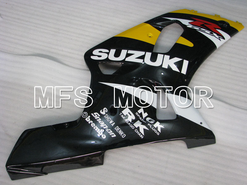 Suzuki GSXR750 2000-2003 Injection ABS Fairing - Factory Style - Black Yellow - MFS6953 - Fairings Kit