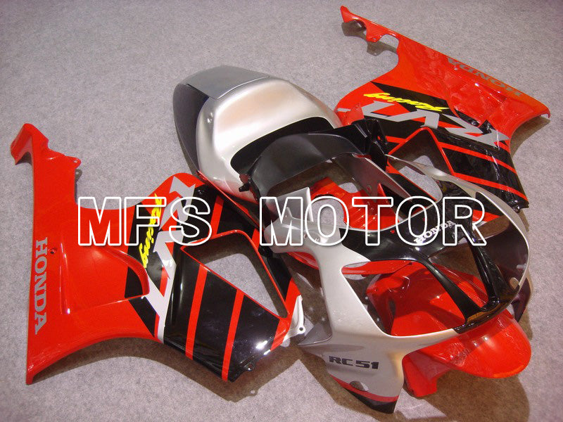 Honda VTR1000 RC51 2000-2006 ABS Fairing - Factory Style - Black Red - MFS6379 - Fairings Kit