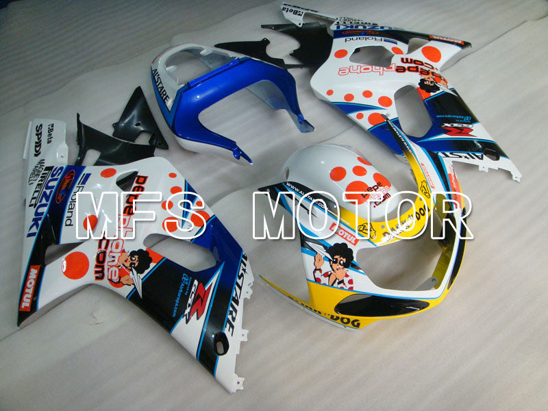 Suzuki GSXR750 2000-2003 Injection ABS Fairing - MOTUL - Blue White - MFS6999 - Fairings Kit