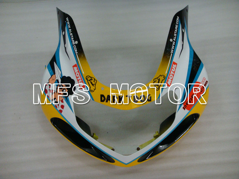 Suzuki GSXR600 2001-2003 Injection ABS Fairing - Dark Dog - Blue White - MFS2062 - Fairings Kit