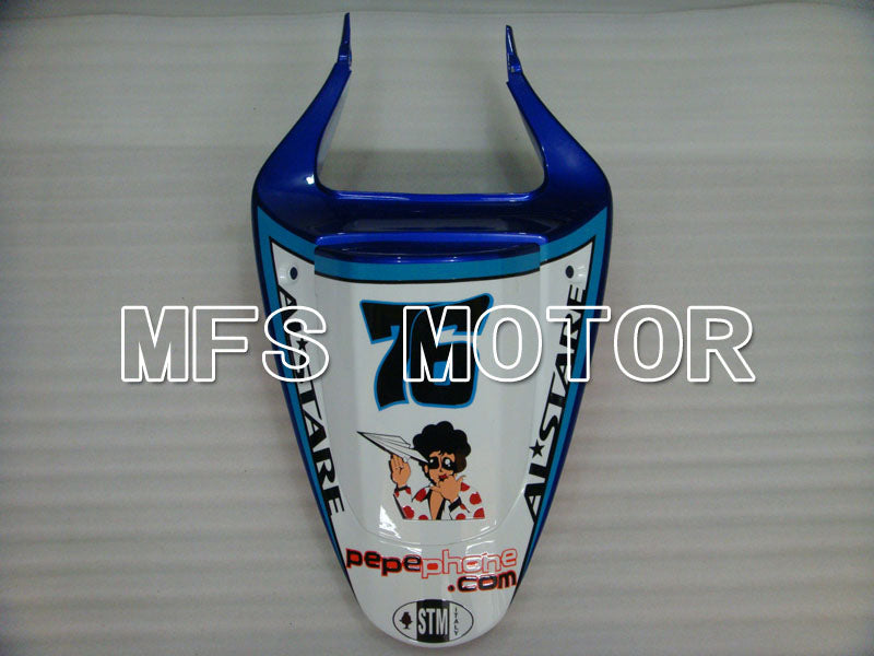 Suzuki GSXR600 2001-2003 Injection ABS Fairing - Dark Dog - Blue White - MFS2062 - Fairings Kit