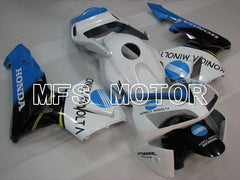 Honda CBR600RR 2003-2004 Injection ABS Fairing - HRC - White Black Blue - MFS2063 - Fairings Kit