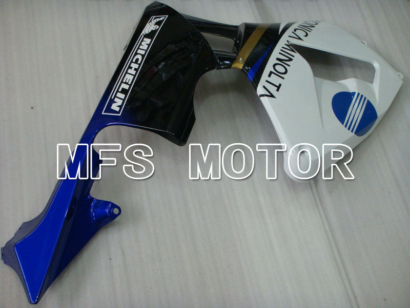 Honda CBR600RR 2003-2004 Injection ABS Fairing - Konica Minolta - White Black Blue - MFS2064 - Fairings Kit