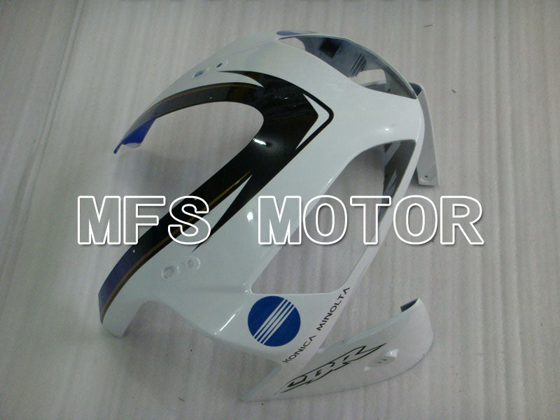 Honda CBR600RR 2003-2004 Injection ABS Fairing - Konica Minolta - White Black Blue - MFS2064 - Fairings Kit